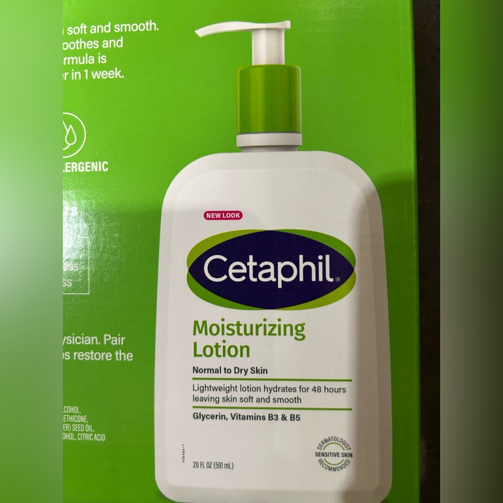 Cetaphil Moisturizing lotion 20 oz in box new look 2025